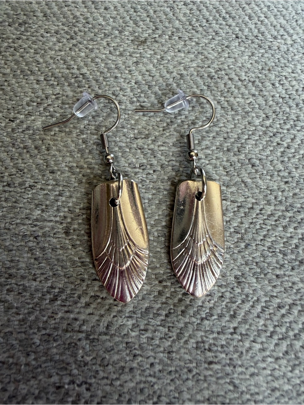 Silverware Earrings - Picture 4 of 7